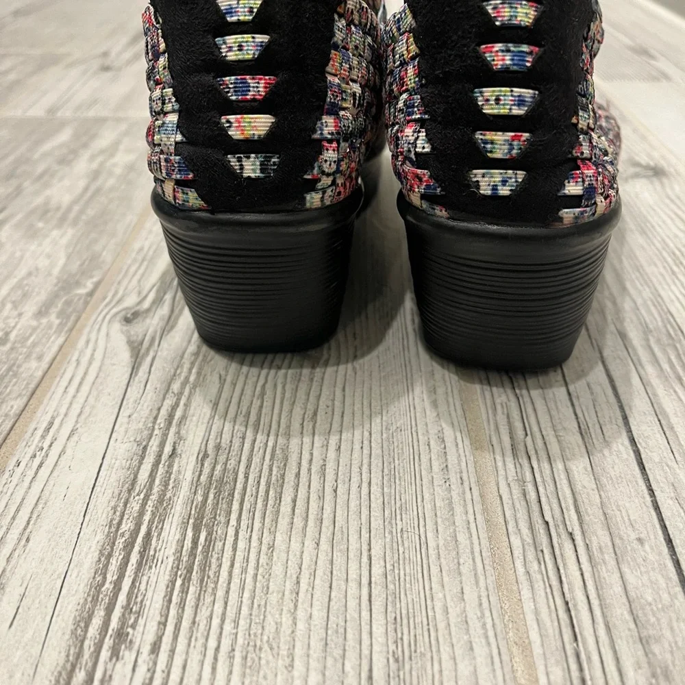 Bernie Mev Muliti Color Platform Shoes Size 39